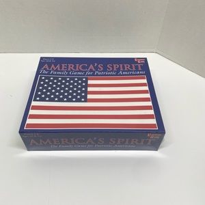 Americas Spirit Game 2001 University Game NIB The Family Game For Patriotic USA